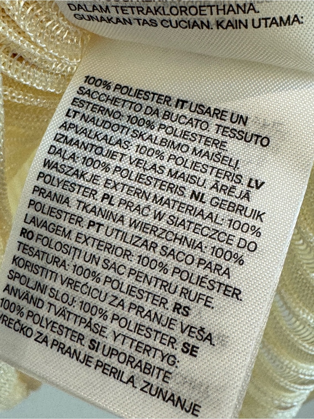 H&M Cream Ribbed Long-Sleeve Top - Picture 6 of 7